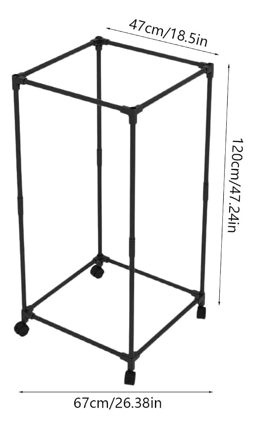 Metal Garment Rack with Wheels