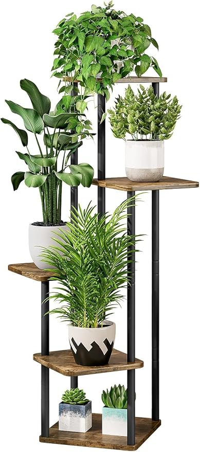 Snazzy 5-Tier Metal Plant Stand
