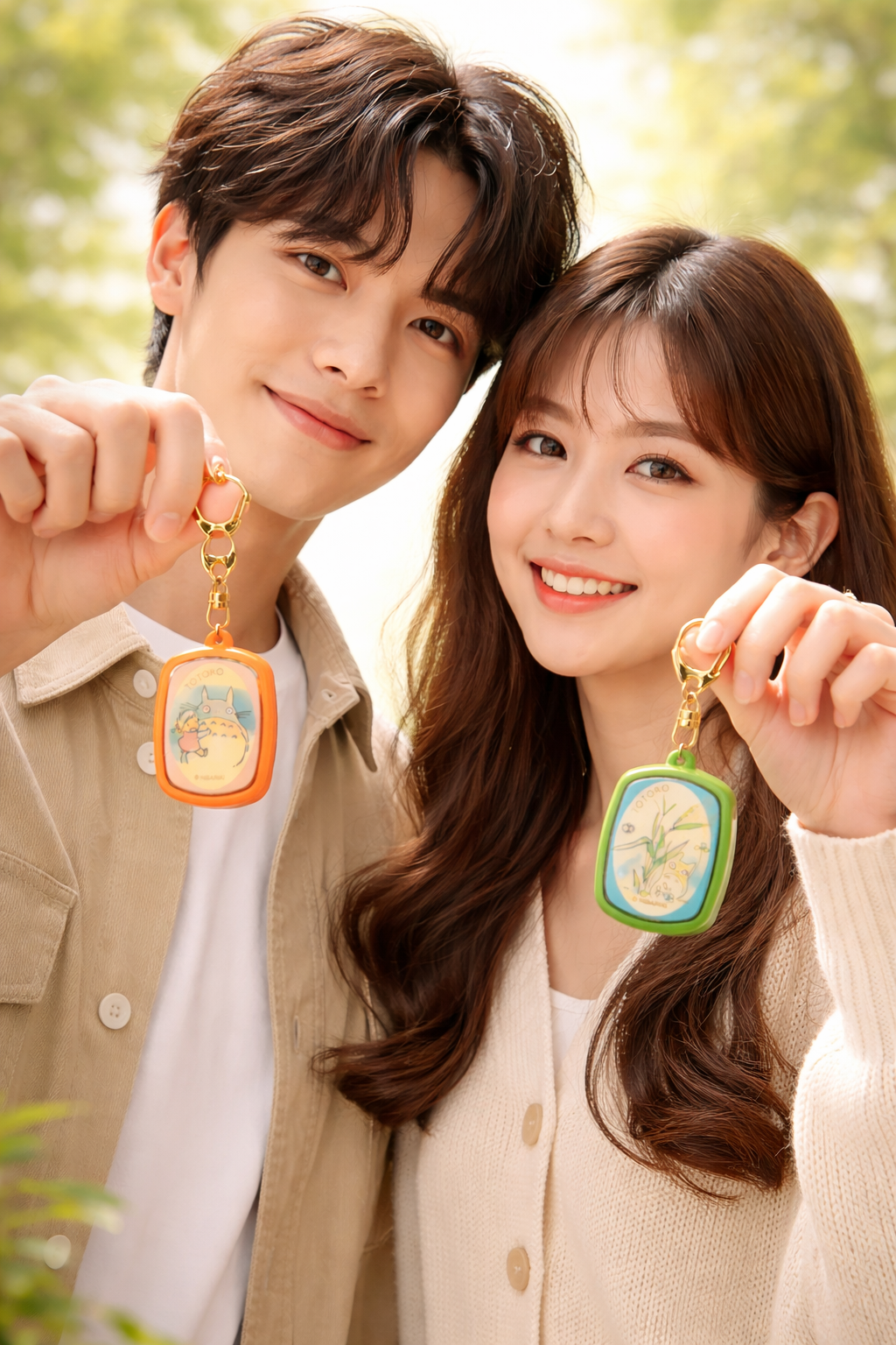 Trendy Aesthetic Cartoon Keychain – Cute & Stylish Bag Charm